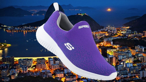 Imagen 7 de 9 de Tenis Deportivo Ajuste Elastico Comodo Suela Liviana 110
