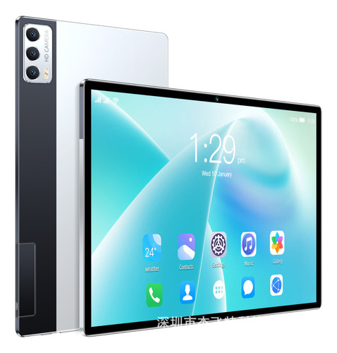 10.1 Tablet Octa-core Dual Sim, Doble Modo De Espera, Llamad Color Blanco