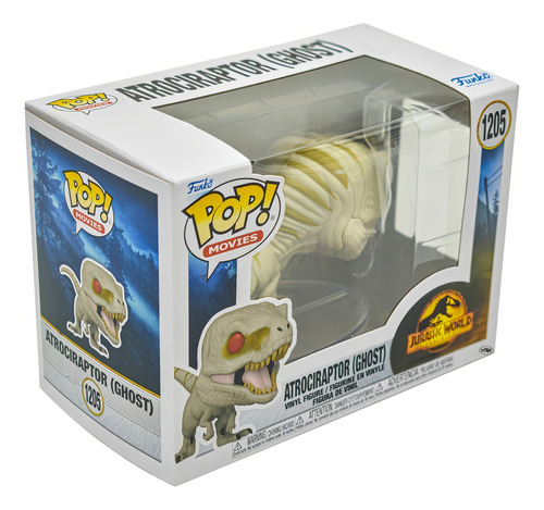 Jurassic World Atrociraptor Ghost #1205 Movies Pop Funko