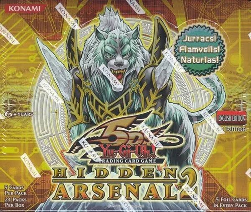 Yugioh Hidden Arsenal 2 Booster Box Display Inglés