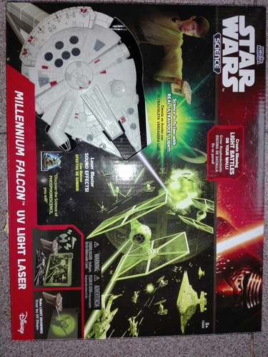 Star Wars Science Milenium Falcon Uv. Light Laser
