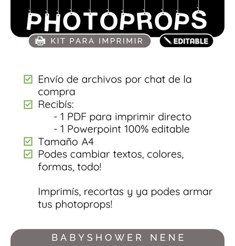 Photobooth Photoprop Cartelitos Para Imprimir 30 Años