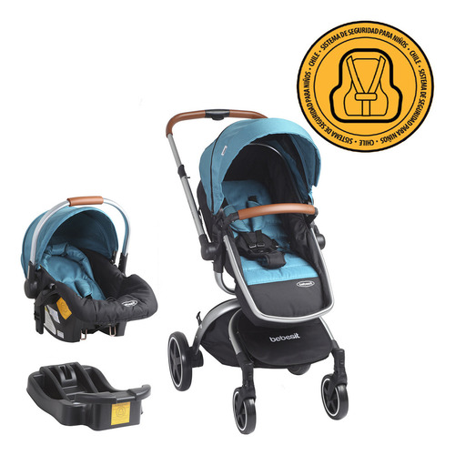 Coche Travel System F8006 Verde