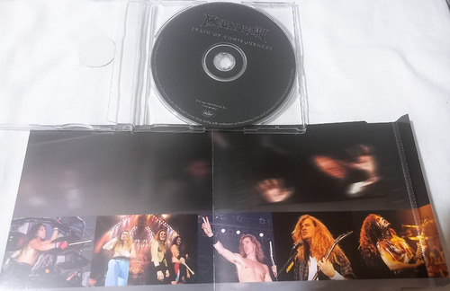 Cd Ep Megadeth - Train Of Consequences 1era Ed Europea Metal (Usado)