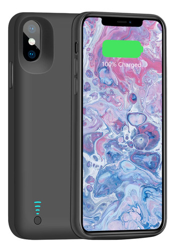 Funda Bateria Para iPhone XS Max 6000 Mah Recargable Carga