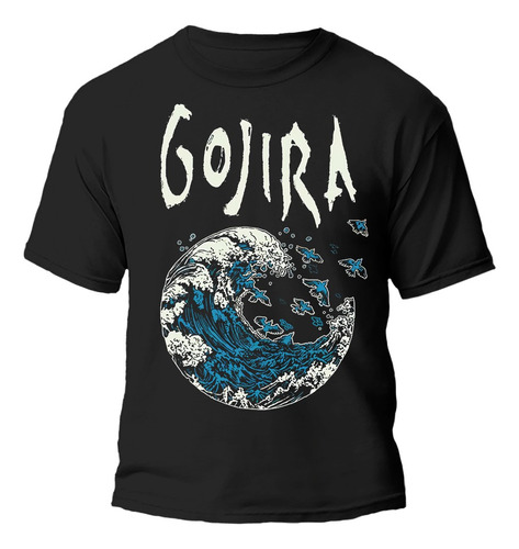 Remera Gojira Mastodon Diseños 100% Algodon