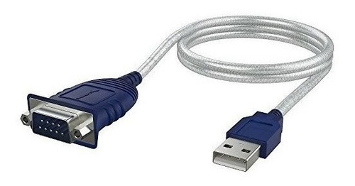 Cable Convertidor Db-9 Rs-232 De Sabrent Usb 2.0 A Serie (9 