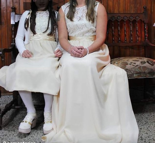 Vestido De Novia X 2 Dama Y Niña