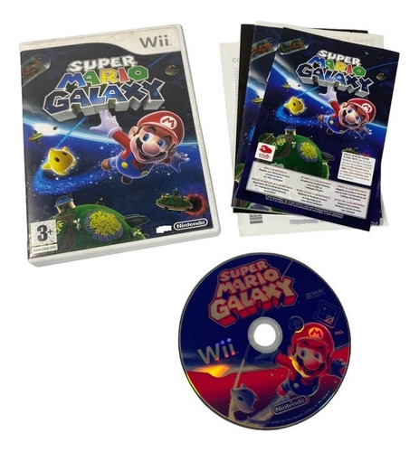 Super Mario Galaxy Juego Nintendo Wii Original Completo Ntsc