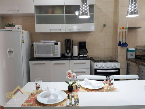 Imagem 2 de 10 de Apartamento Com 1 Dormitório, 42 M² - Venda Por R$ 180.000,00 Ou Aluguel Por R$ 1.200,00/mês - Vila Guilhermina - Praia Grande/sp - Ap2758