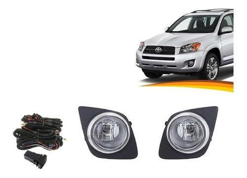 Neblineros Toyota Rav4 2009 2012 Kit Completo