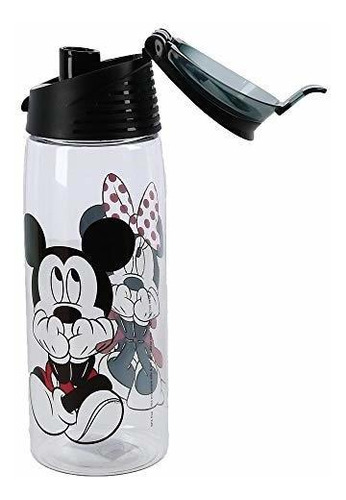 Disney Botellas De Agua Mickey Y Minnie Mouse Mirando Tritan