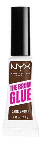 Nyx The Brow Glue Instant Cola Sobrancelha Marrom Escuro