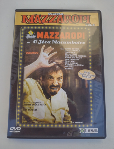 Dvd Mazzaropi - O Jeca Macumbeiro 