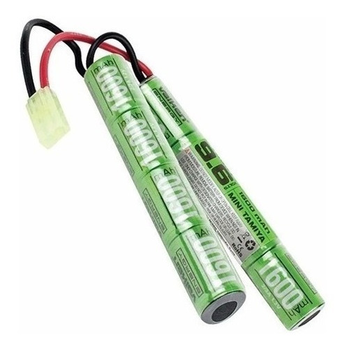 Bateria Recargable Airsoft Valken 9.6v 1600mah Xchws C