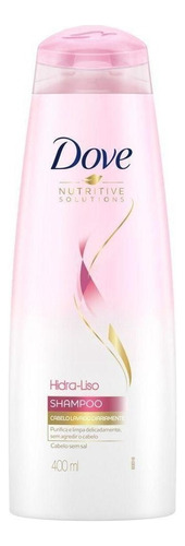 Shampoo Dove Nutritive Solutions Dove Hidra-Liso Champú con Tecnología de Hidratación 400ml Hidra-Liso de floral en frasco de 400mL de 400g por 1 unidad de 400mL de 400g