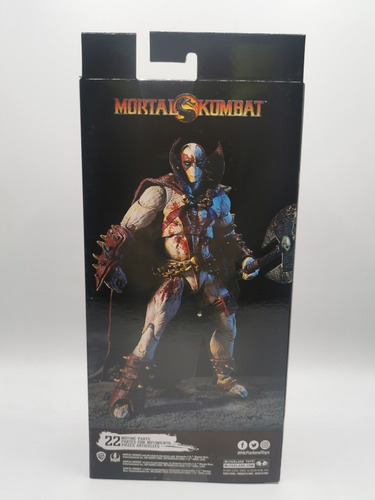Imagen 3 de 3 de Spawn Blood Feud Hunter Ver. Mortal Kombat Mcfarlane