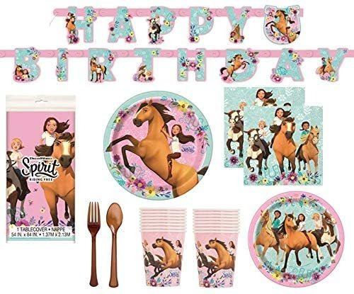 Spirit Riding Free Birthday Party Supplies Vajilla Y De...