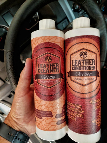 Imagen 3 de 10 de Glänzen | Leather Cleaner | Limpiador Tapizado Cuero | 500ml