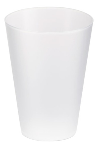 Vaso Esmerilado De Plástico Reutilizable Vinilo Sublimacion 