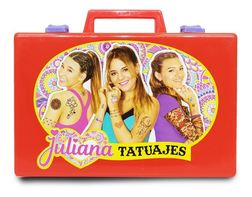 Valija Juliana Tatuajes Tattoo Diseños Juguete Tv Jul036