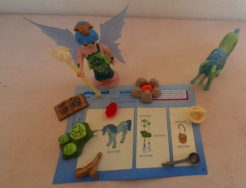 Imagen 7 de 8 de A Playmobil 5441 Hada Con Unicornio Playlgh