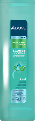 Shampoo Masculino Anticaspa Alivia A Coceira 325ml Vegano
