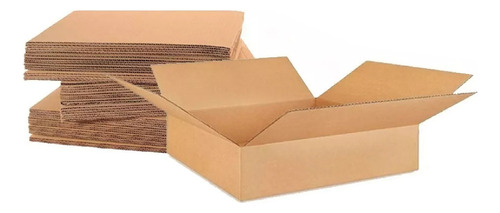 Caja Carton Embalaje 50x40x10 Mudanza Reforzada 50 Unidades