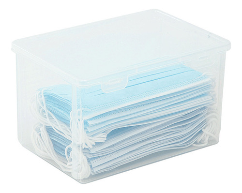 Caja De Almacenamiento Transparente Contenedor De Plástico S