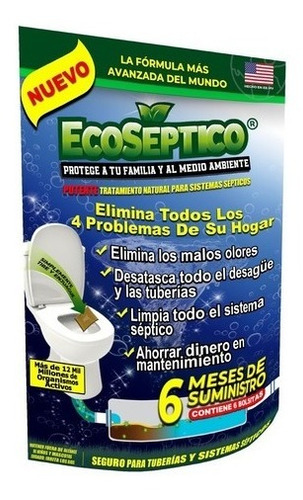 Imagen 6 de 10 de Tratamiento Natural Fosas Sépticas 18 Meses + Ebook Regalo