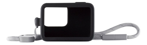 Imagen 3 de 5 de Carcasa Funda Silicona Gopro Acsst Para H5/6/7 + Correa