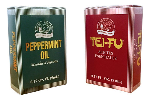 Pack Duo Oil Tei Fu +peppermint - Unidad a $179000