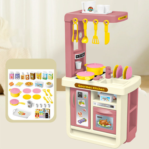 Juego De 43 Piezas De Vajilla De Simulación Para Niños F Coo