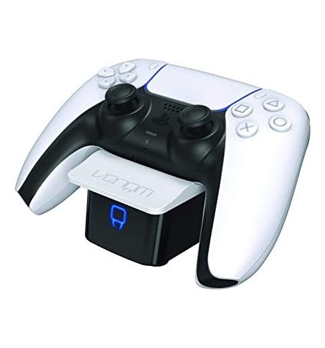 Cargador Single Para Ps5 Venom Blanco