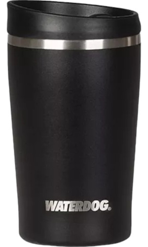  Vaso Termico Waterdog American Acero Inoxidable 380ml Negro