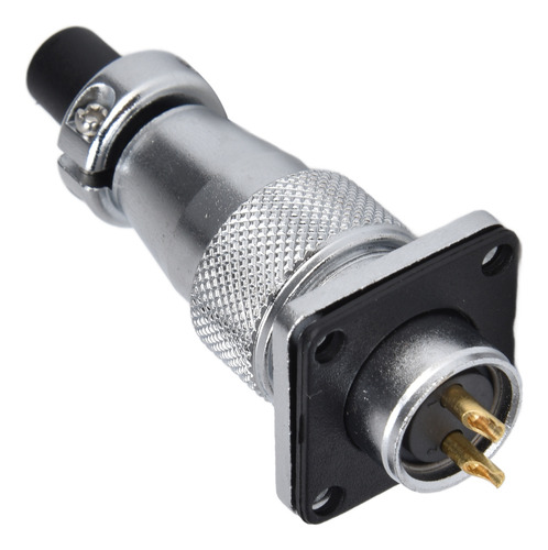 Conector De Cable Led De Aviación, Adaptador De Metal De 2 P