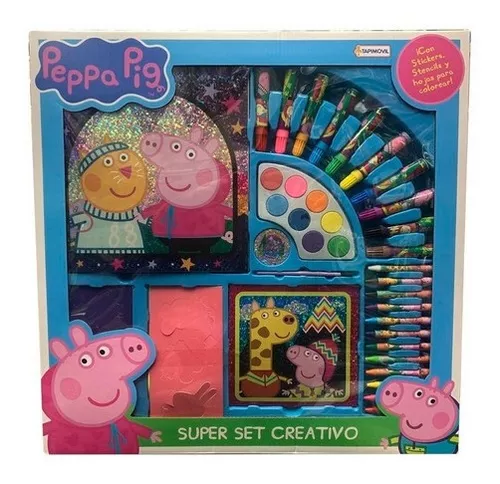 Peppa Pig Juego De Arte Y Dibujo Tapimovil