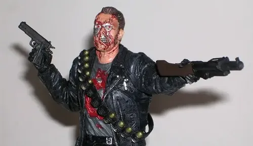 T-800. Terminator 2. Exterminador Do Futuro. Mcfarlane Toys