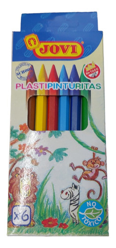 Plastipinturitas Jovi X 6 Colores