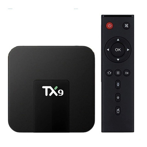 Smart Tv Box 4gb Ram 64gb Disco Android 10.0 Wifi 3d 4k Tx9