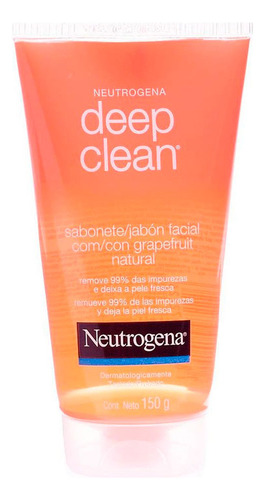 Neutrogena Deep Clean Sabonete Facial 150g