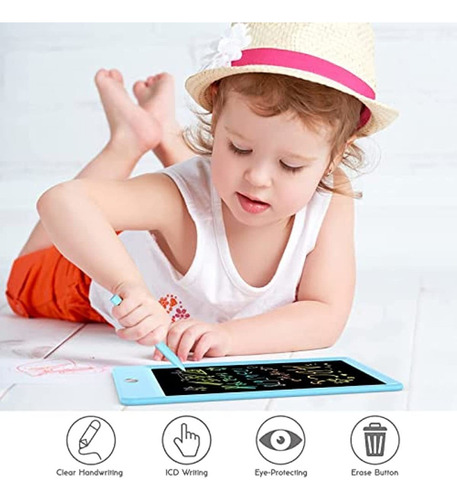 Tableta De Escritura Lcd 10 Pulgadas Bloc Dibujo For Niños