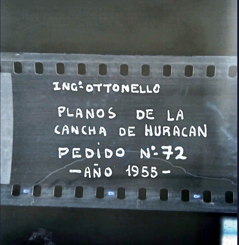 9 Fotos Derrumbe Cancha Huracán 1955 Negativos, Proyecto Rec (Usado)