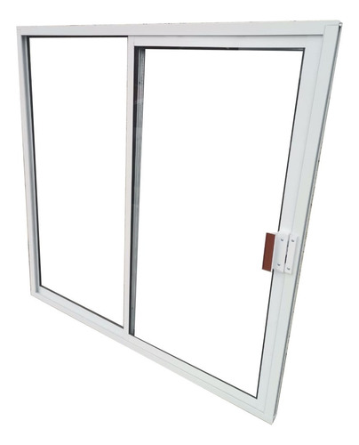 Ventana Aluminio Corrediza 120x120cm Cristal 3mm Mosquitero