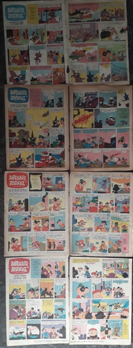 Lote X 10 Doble Clipping De Revista Anteojito * A Y Antifaz (Usado)