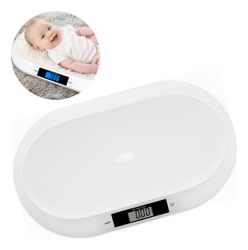 Balança Inteligente Digital Branca Para Bebês  , Até 20kg