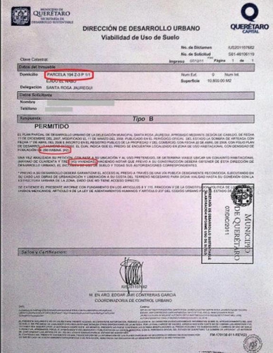 Imagen 12 de 14 de Gran Oportunidad, Excelenteterreno Plano En Juriquilla, Queretaro.
