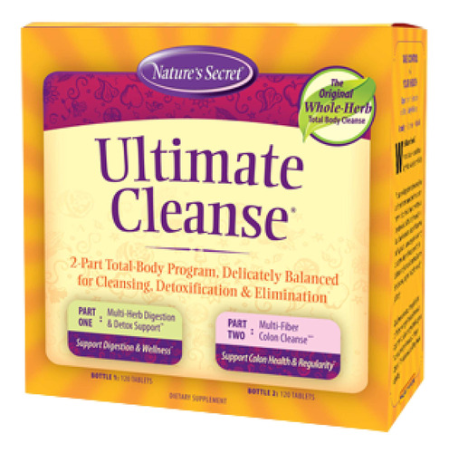 Nature's Secret Ultimate Cleanse - Desintoxicacin Y Eliminac