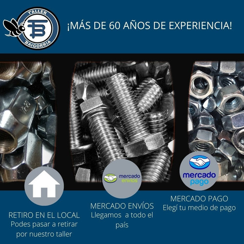 Bulones De Rueda Chevrolet C-30 / C-35 (8 Unidades)