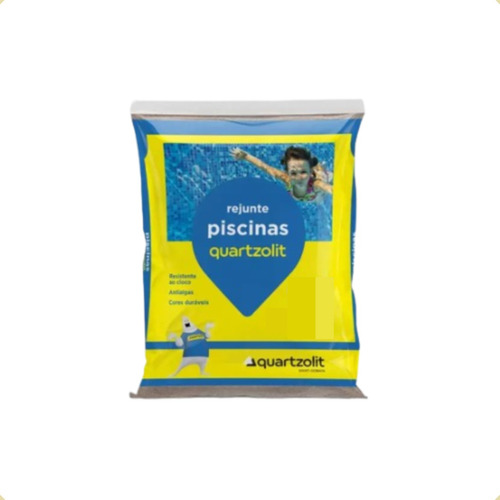 Rejunte Piscina Quartzolit 5kg Azul Celeste